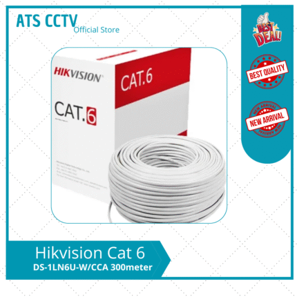HIKVISION KABEL LAN UTP Cat 6 DS-1LN6U-W/CCA