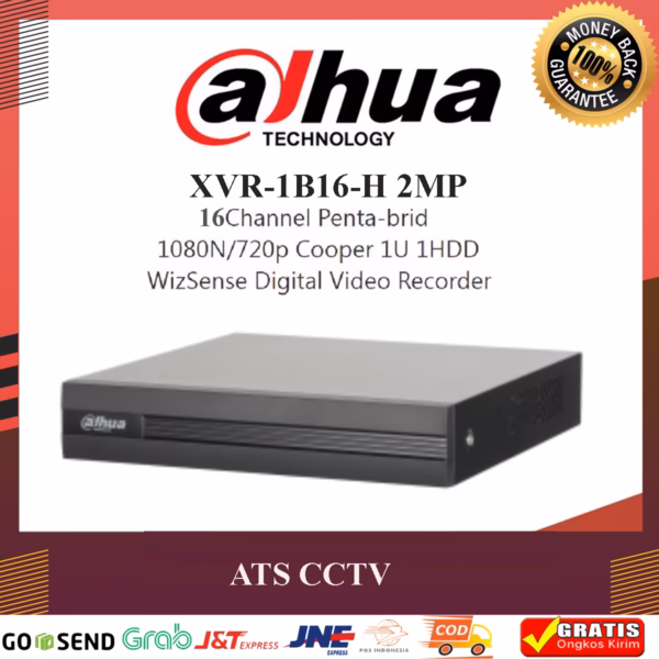 DAHUA XVR1B16-I 16CH 2MP