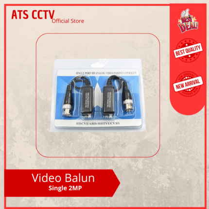 Konektor Video Balun Single 2MP