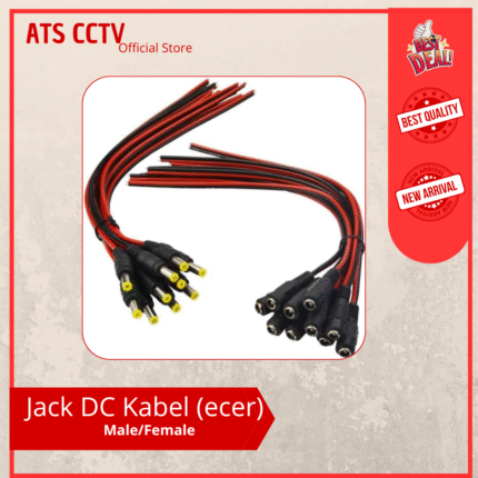 Konektor Jack DC Male Kabel