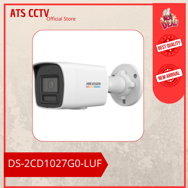 HIKVISION KAMERA DS-2CD1027G0-LUF CL+Sound Out