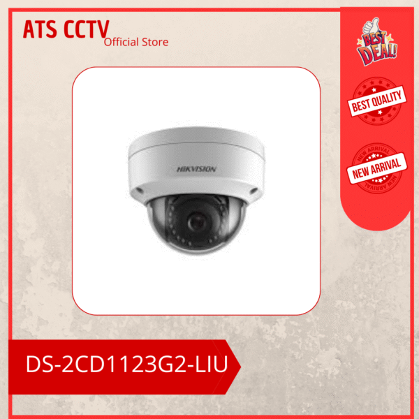 HIKVISION IP KAMERA DS-2CD1123G2-LIU IND DUAL LIGHT BUILT IN MIC