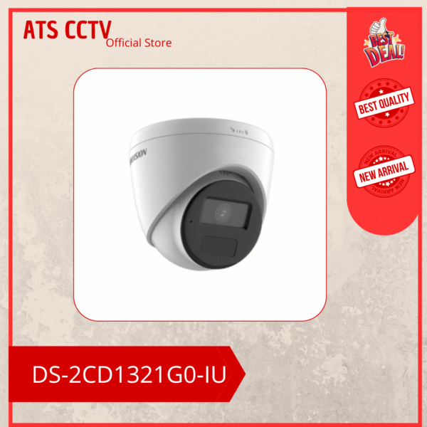 HIKVISION IP KAMERA DS-2CD1321G0-IU 2MP TURRET IND