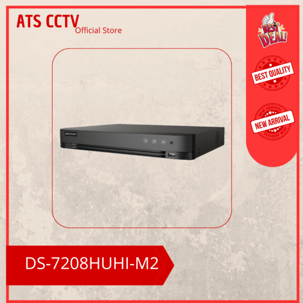 HIKVISION DVR DS-7208 HUHI 8CH  up to 8MP