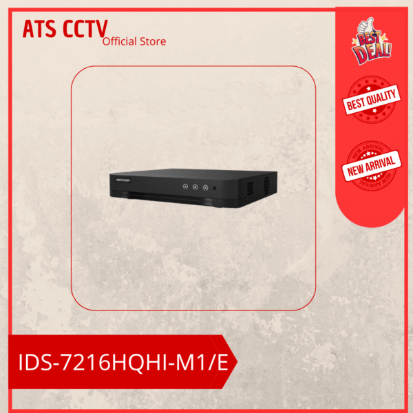 HIKVISION DVR IDS-7216HQHI-M1/E 16CH 5MP Lite