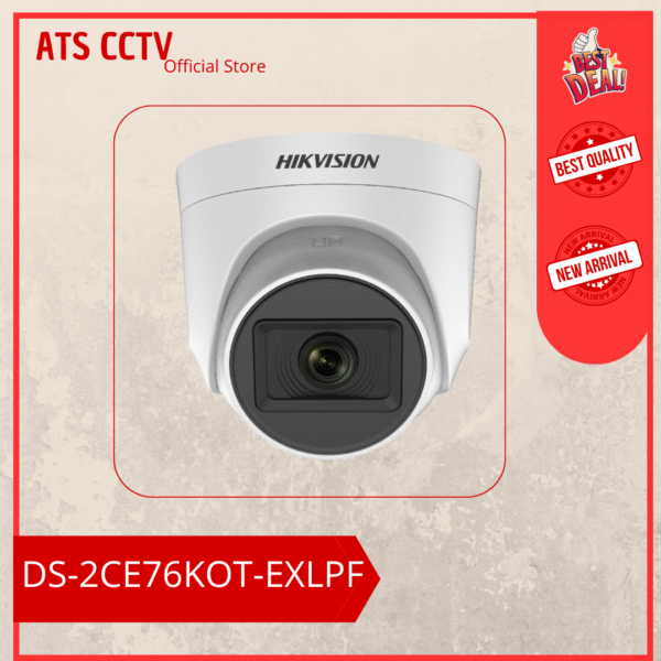HIKVISION CCTV DS-2CE76K0T- EXLPF 5MP IND