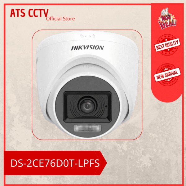 HIKVISION CCTV DS-2CE76D0T-LPFS 2MP IN +A
