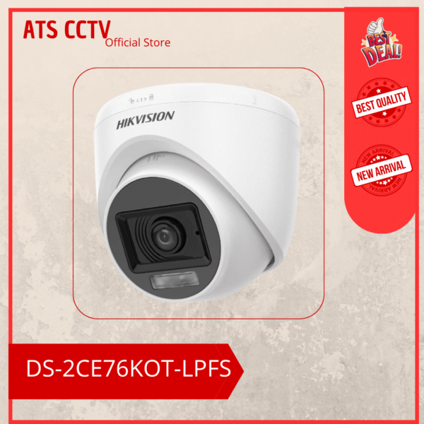 HIKVISION CCTV DS-2CE76K0T-LPFS IN 5MP +A