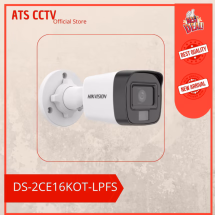 HIKVISION CCTV DS-2CE16K0T-LPFS OUT 5MP +A