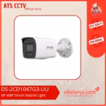 Hikvision IP Camera Outdoor 4MP Smart Hybrid Light DS-2CD1047G3-LIU