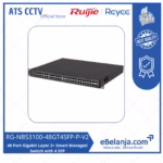Ruijie Reyee 48 Port Gigabit Layer 2+ Smart Managed Switch with 4 SFP Ports PoE 370W V2 RG-NBS3100-48GT4SFP-P-V2