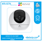 EZVIZ CCTV WiFi 5MP - CS-H6 Indoor AI Human Detection Auto Tracking