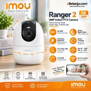 IMOU Ranger 2 3MP IPC-K2EP-3H3W Smart Indoor PTZ