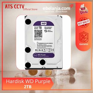 Hardisk 2TB WD Purple Garansi 1 Tahun