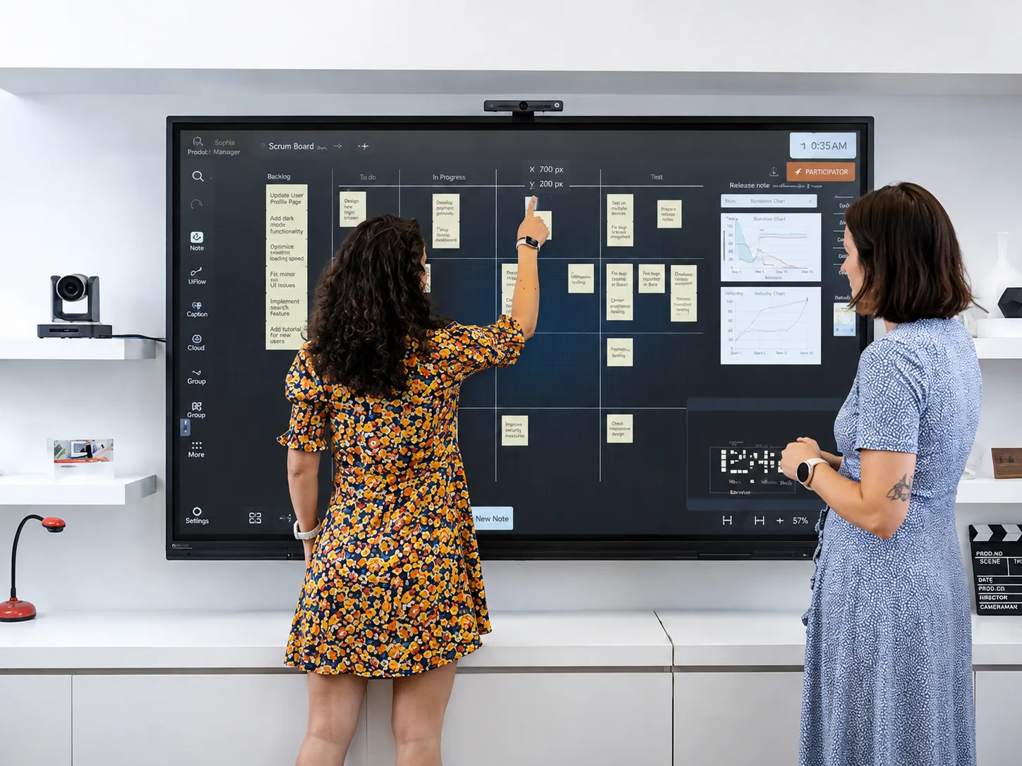 Kolaborasi Interactive Flat Panel