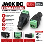 Konektor Jack DC Female Obeng