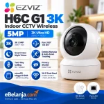 EZVIZ Indoor CCTV Wireless 3K 5MP CS-H6C G1
