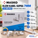 Klem Kabel Masko 7mm isi 100