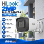 HiLook 2MP Plastic Bullet Camera (Eco Series, Fixed QLens) - THC-B120-PIC